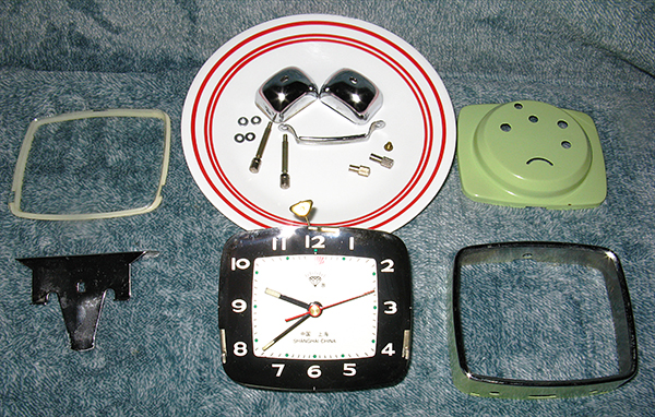 Diamond Green Body Disassembled